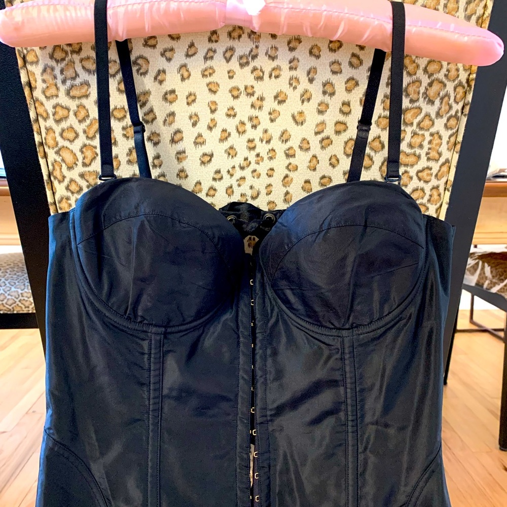 Bustier Corset- Bel Niente Silk Taffeta size 34
